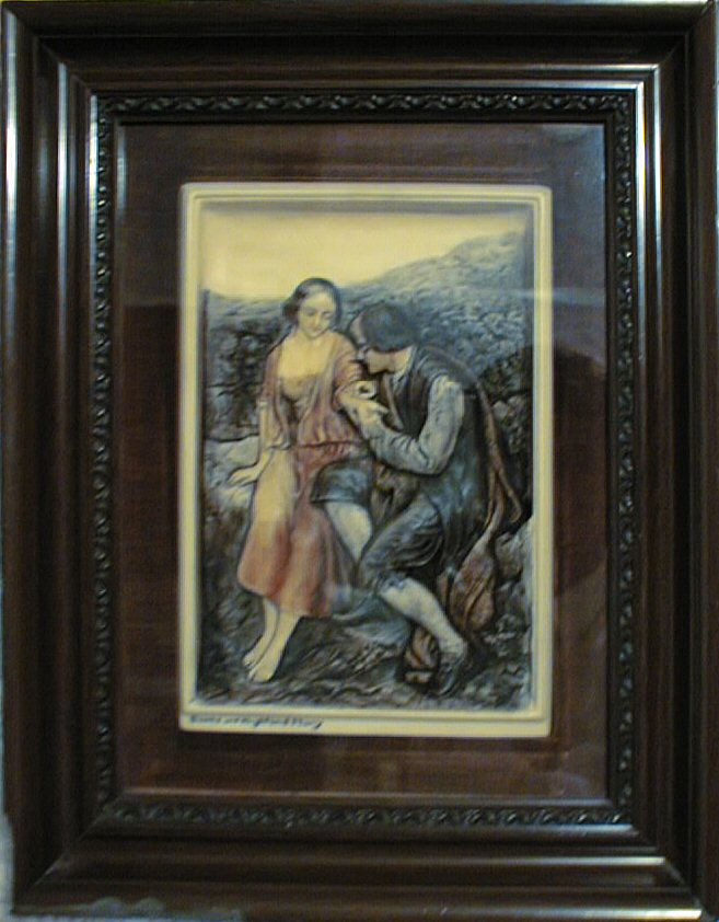 Print - Burns and Highland Mary